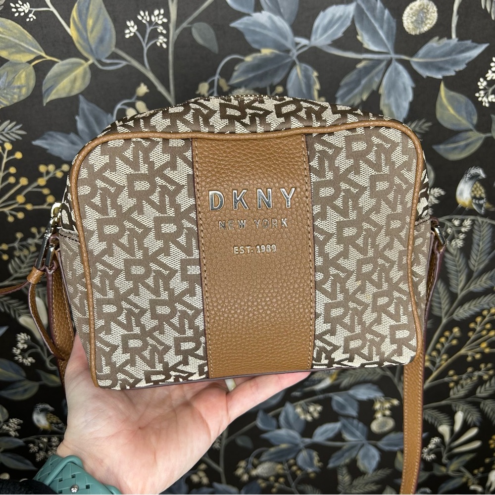 DKNY Tan Crossbody Purse